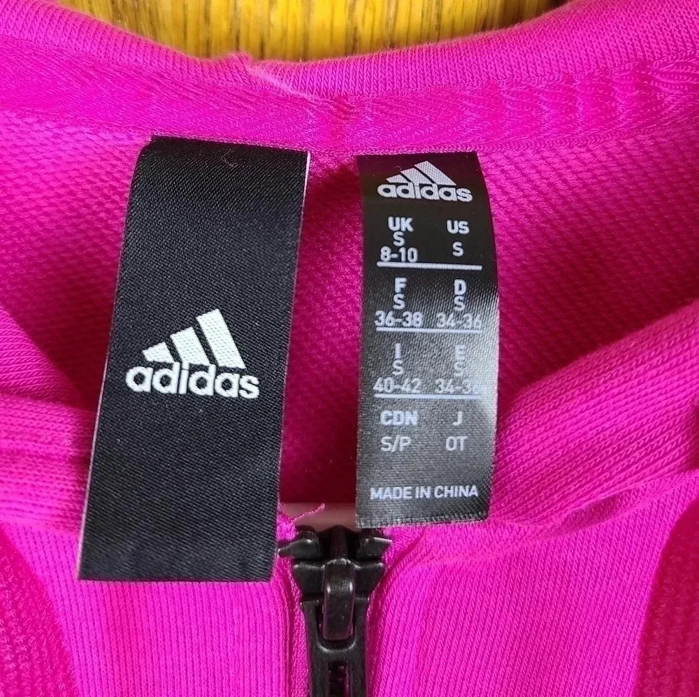 Adidas Essentials Linear Full Zip Sweatshirt - image 6
